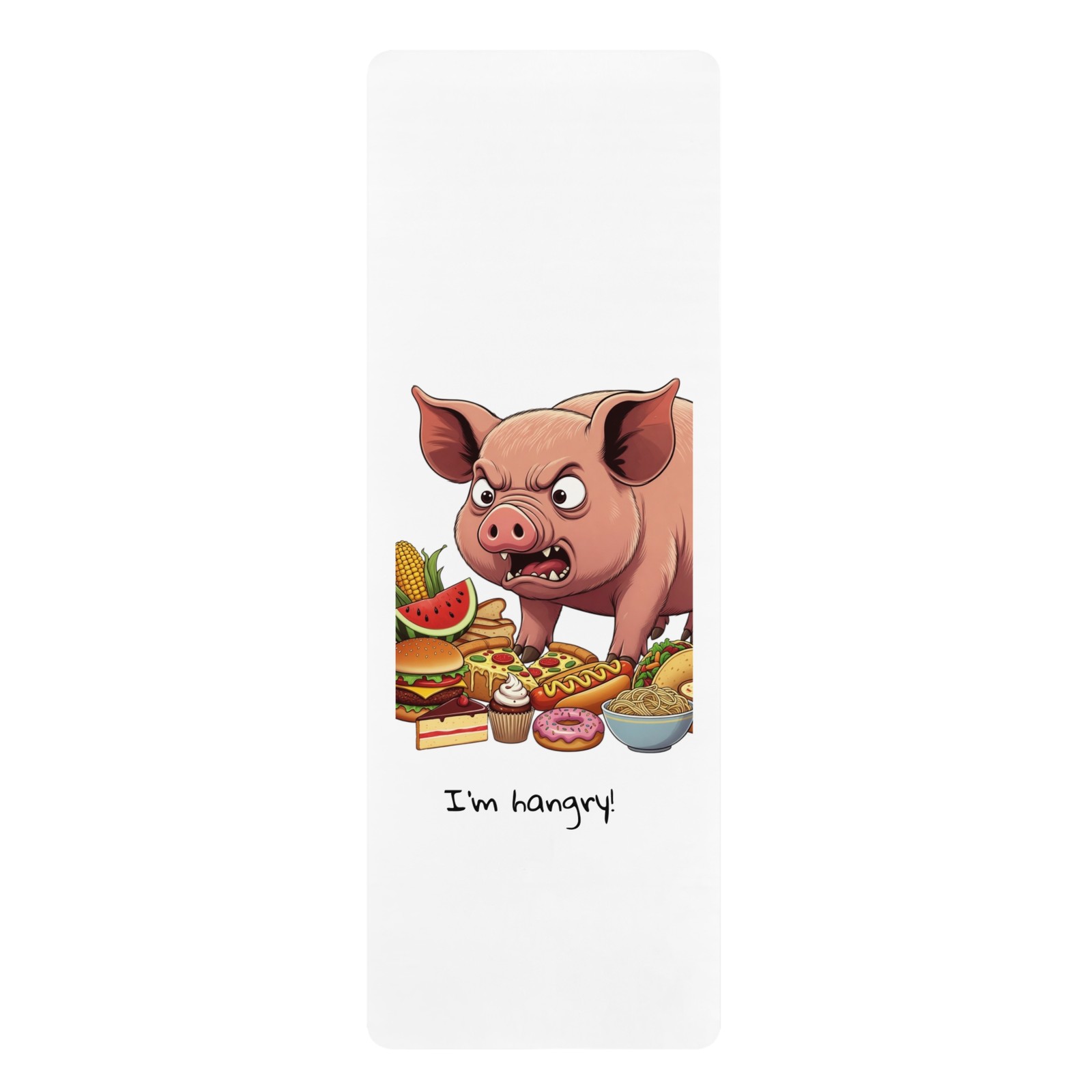 « I&rsquo;m Hangry » yoga mat
