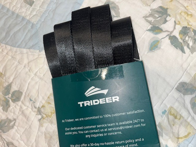 Trideer 10 Loop Yoga Stretching Strap Physical Therapy Exercise New Open Box