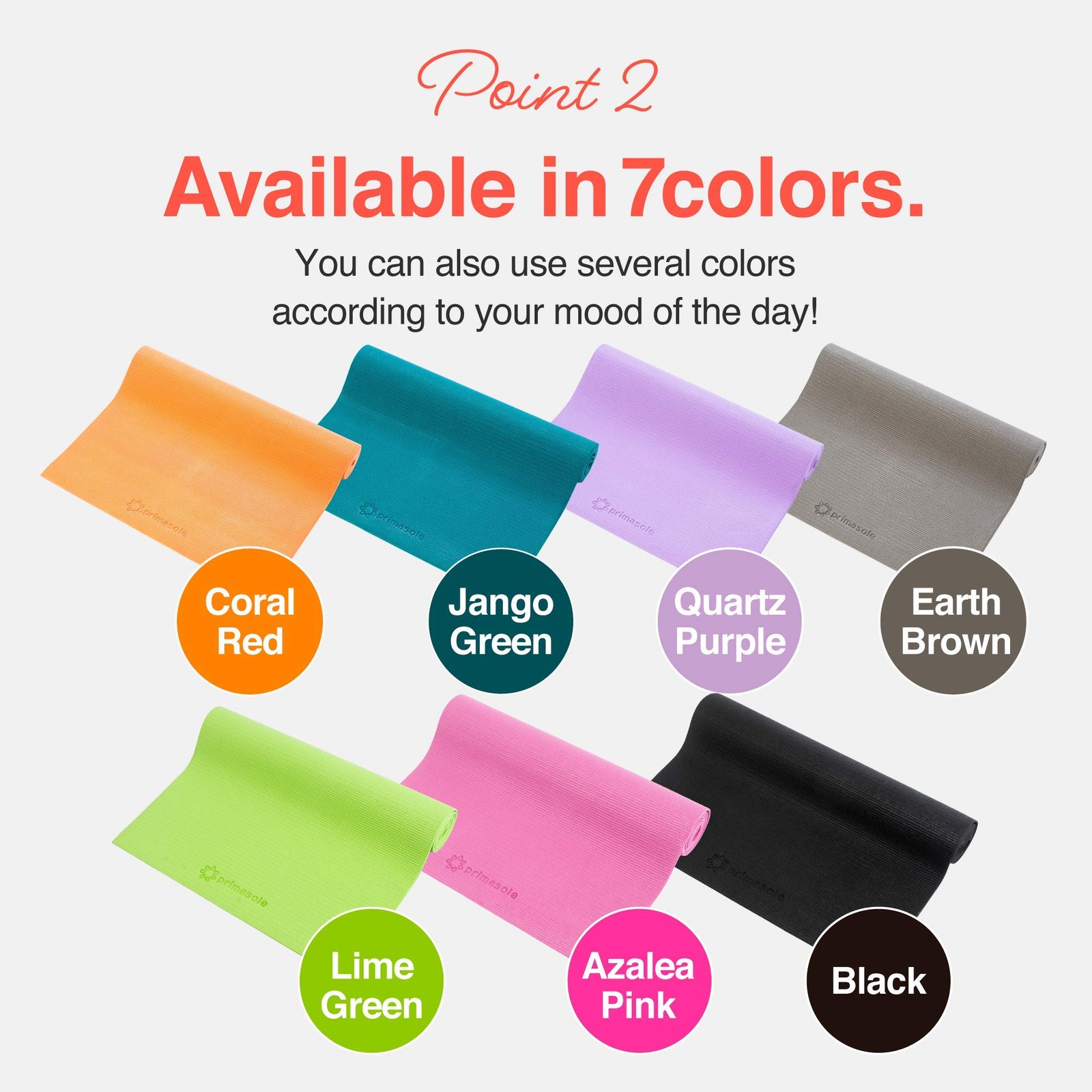 Yoga Mat with Carry Strap for Yoga Pilates Fitness and Floor Workout at Home …