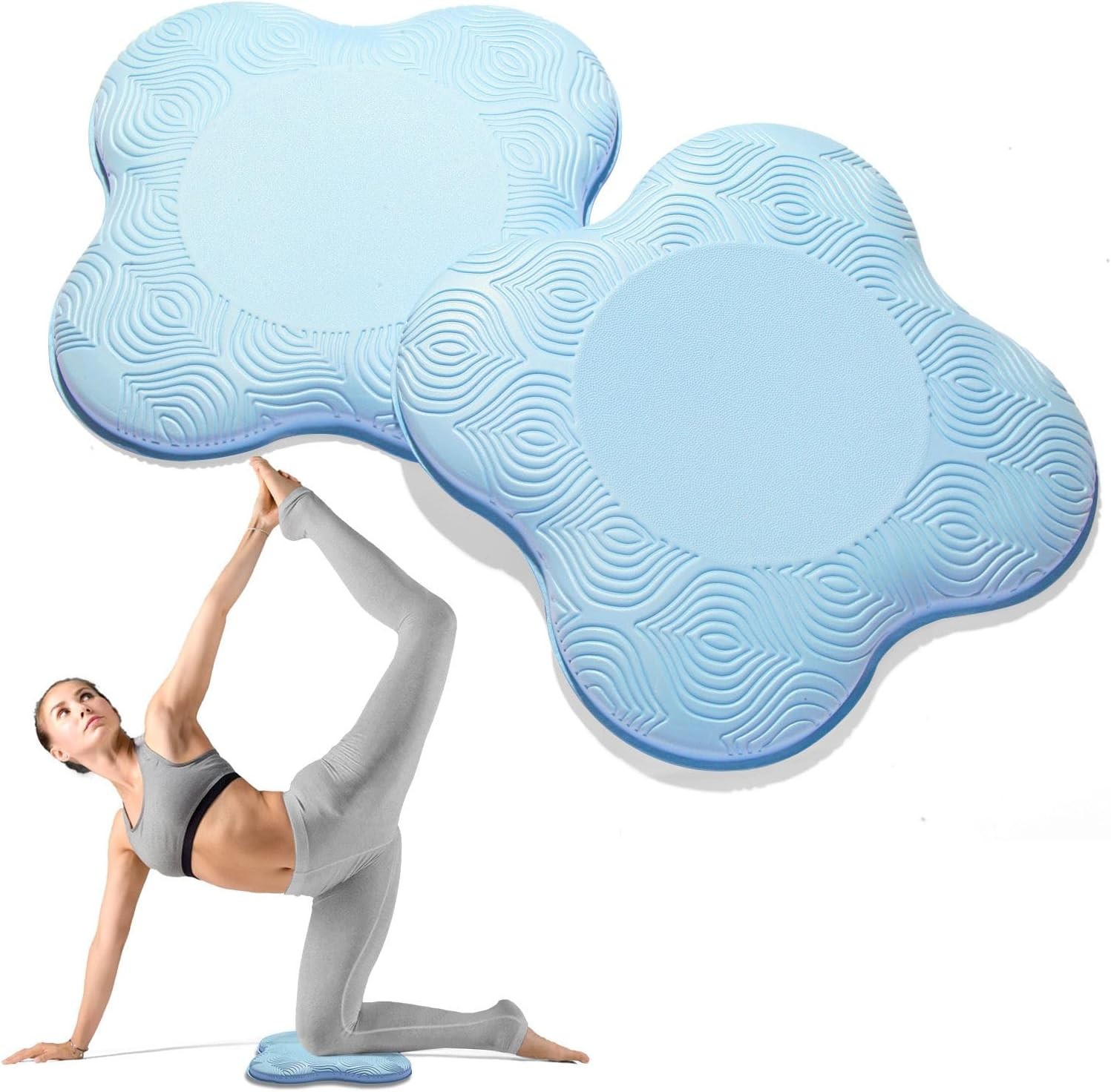 Multi-Purpose Fitness Foam Pads – Extra Thick Knee & Elbow Cushions for Comfort