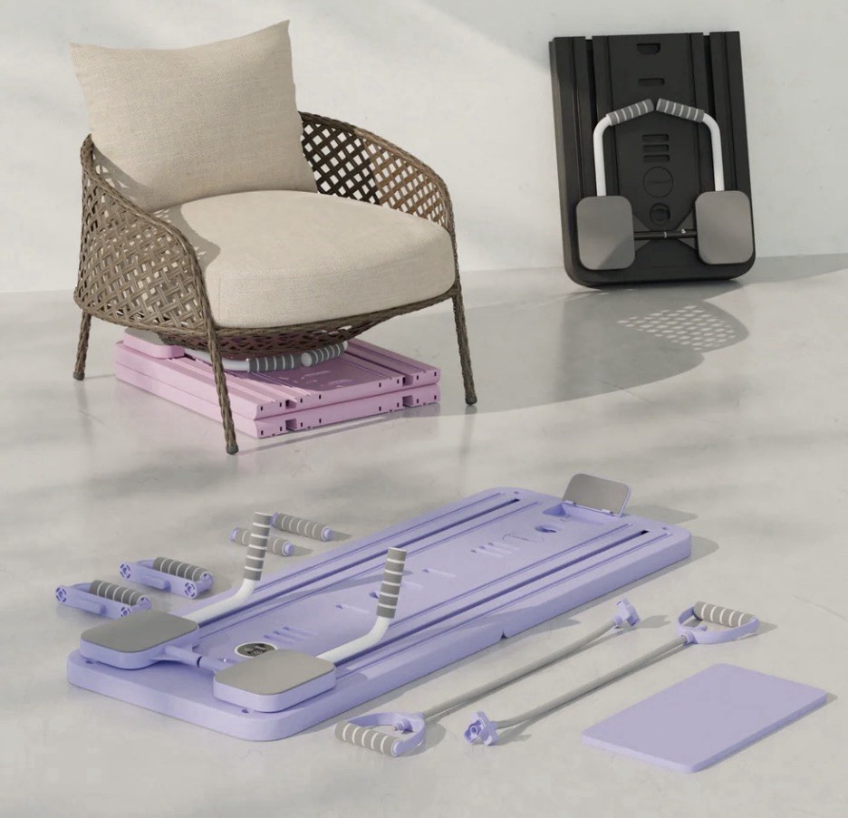 LHANEL F/T PILATES REFORMER PLATE SET MSRP $300~NEW IN BOX