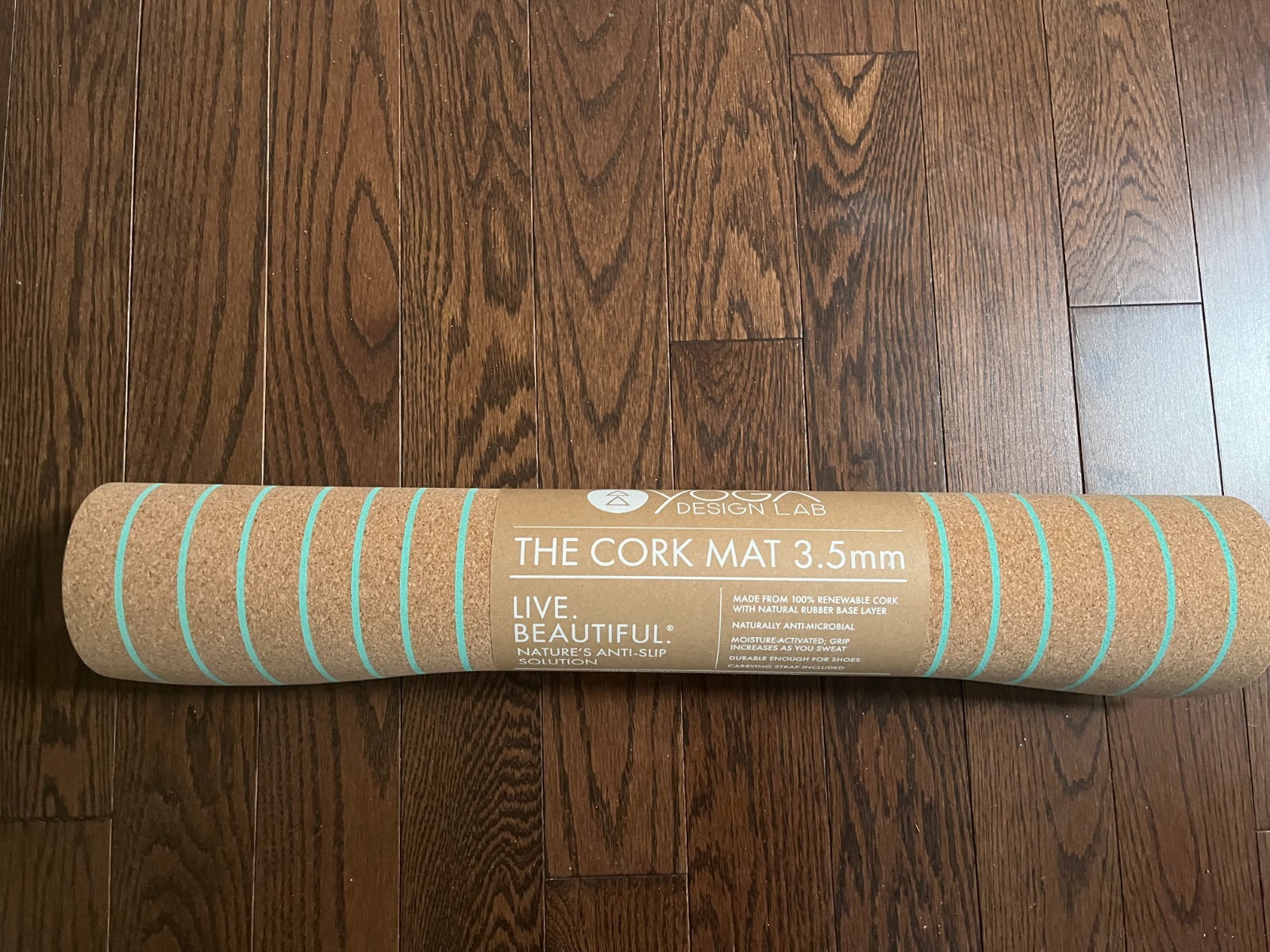 Yoga Design Lab 3.5mm Cork Yoga Mat – Natural Balance NEW