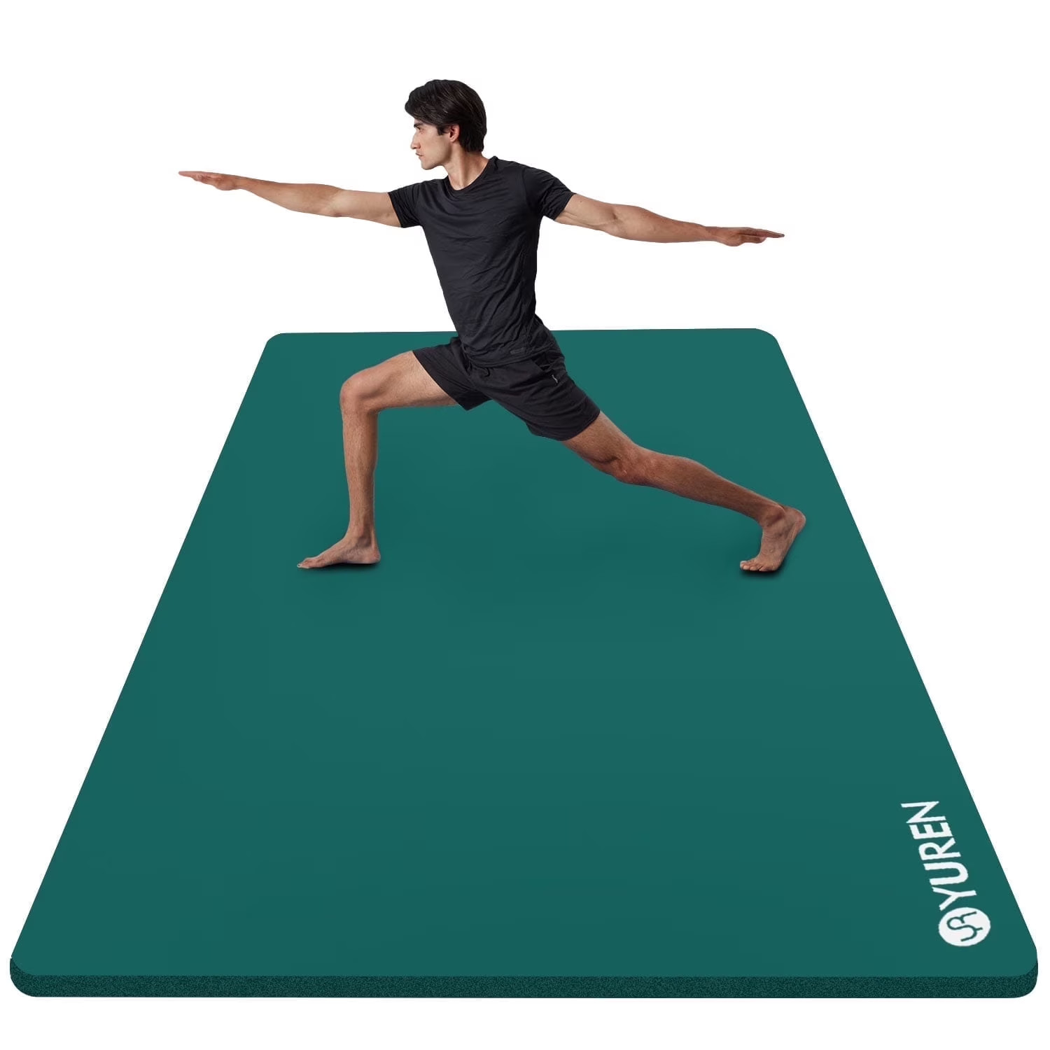 Thick Yoga Mat 15mm NBR 78&Prime;x35&Prime; Wide Exercise Workout Mats