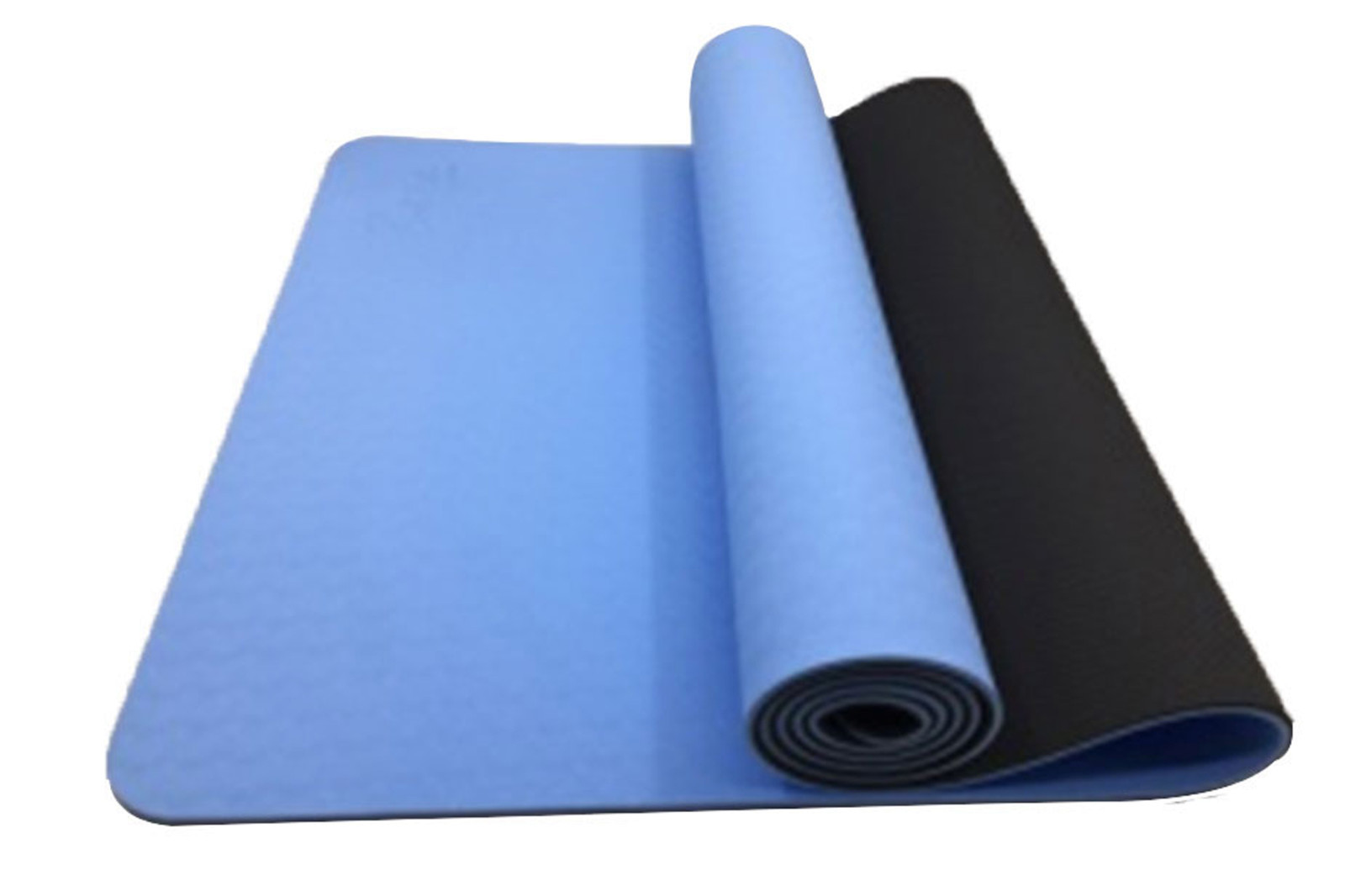 Baja Stretch 6mm ECO–TPE Yoga Mat “Alma” – Non-Slip Cushioned – Blue