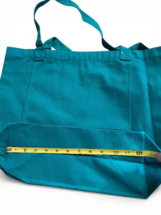 Canvas Yoga Tote Bag with Exterior Sleeve for Yoga Mat; 5 Colors to Choose from