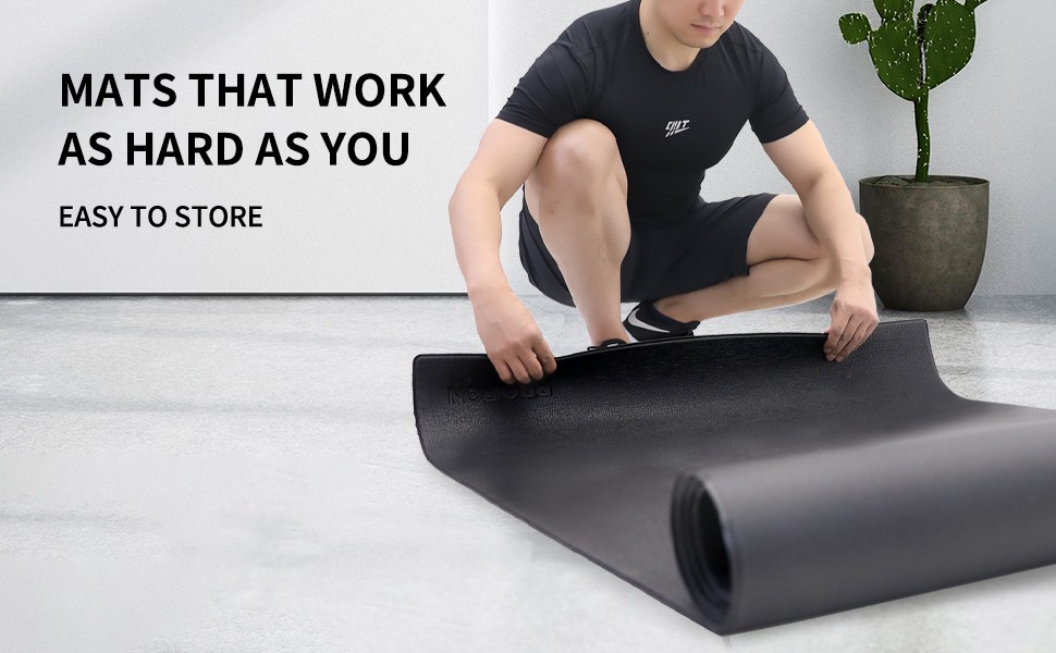 Heavy Duty Exercise Equipment Mat, Treadmill Mat – 45&Prime;x32&Prime;, 48&Prime;x24&Prime;, 78&Prime;x36&Prime; –