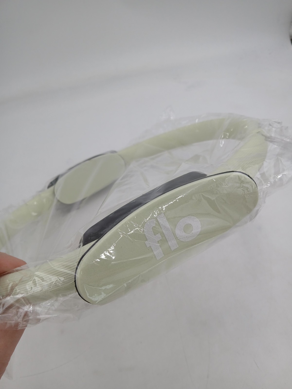 Flo Pilates Ring Yoga Gym Training Exercise Circle Beige EVA Foam Toning New