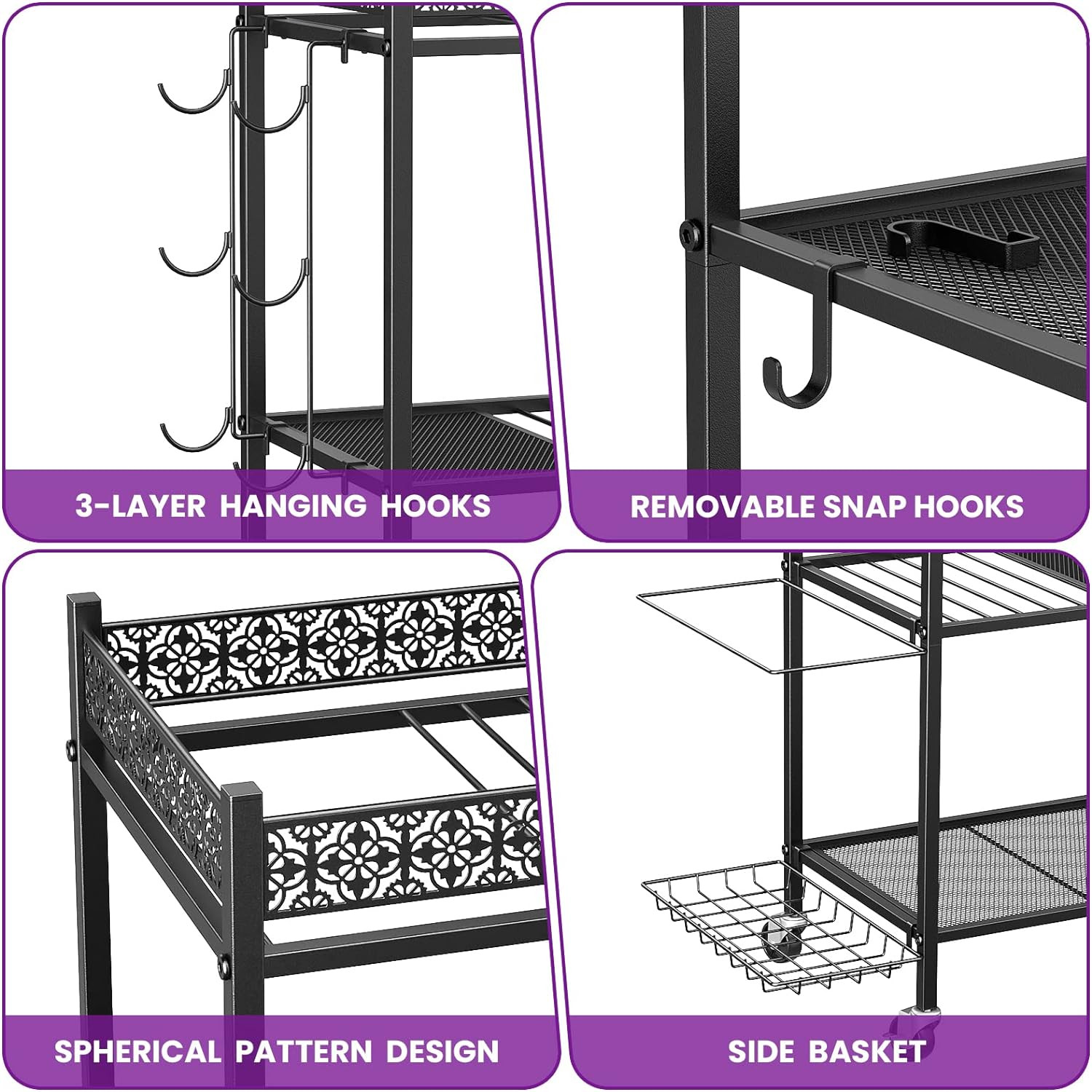 Yoga Mat Storage Rack, Home Gym Storage Rack Yoga Mat Holder, Workout Storage f
