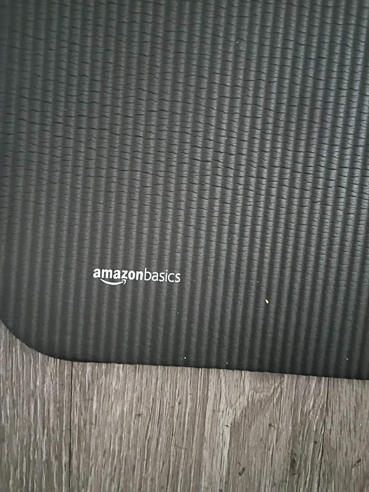 AmazonBasics Non-Slip Foam Yoga Mat, Black, 71-75 in x 20-25 in
