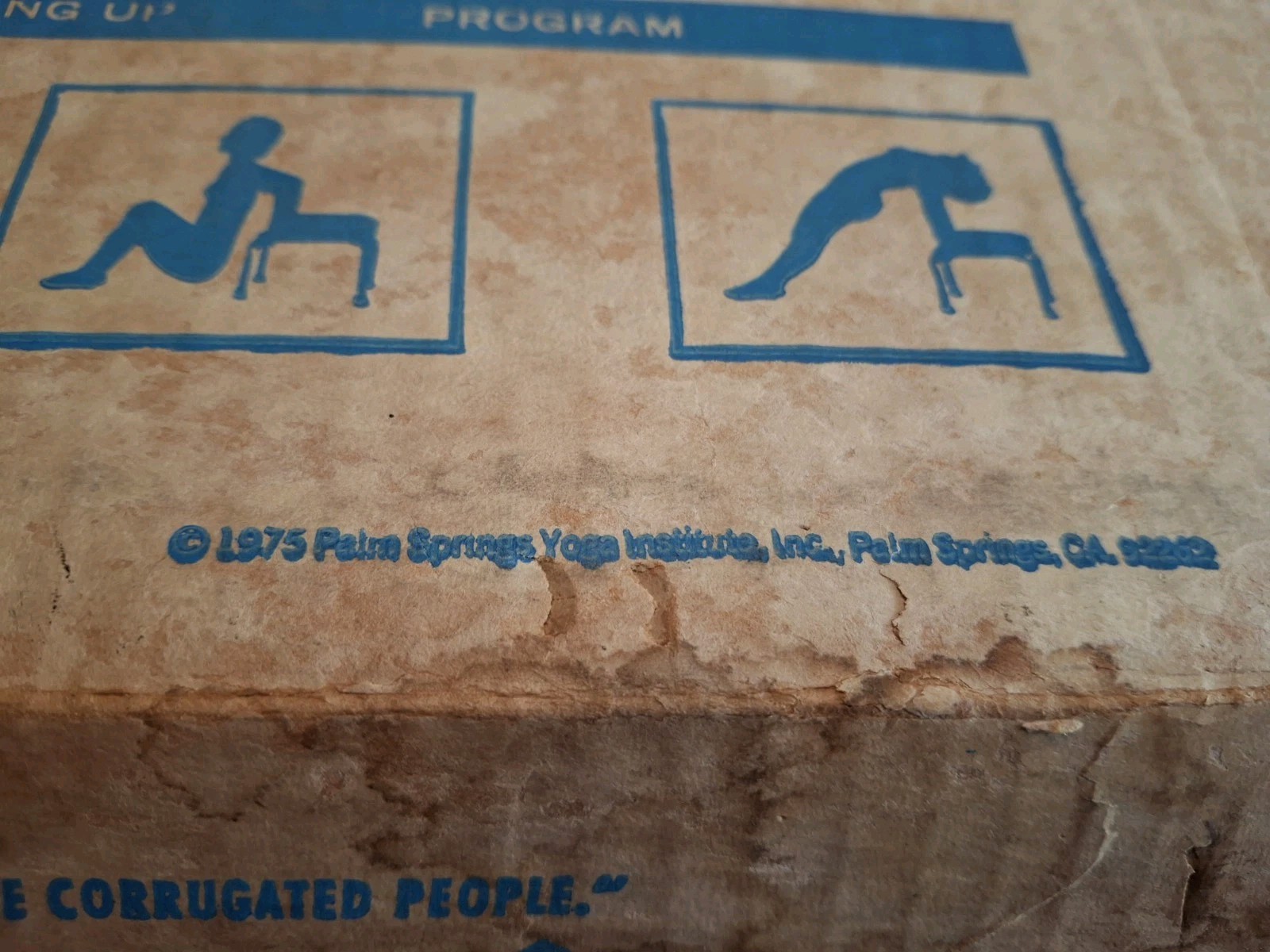 Vintage 1975 Porta Yoga Headstand Bench Fitness Inversion Exercise Stool New NOS