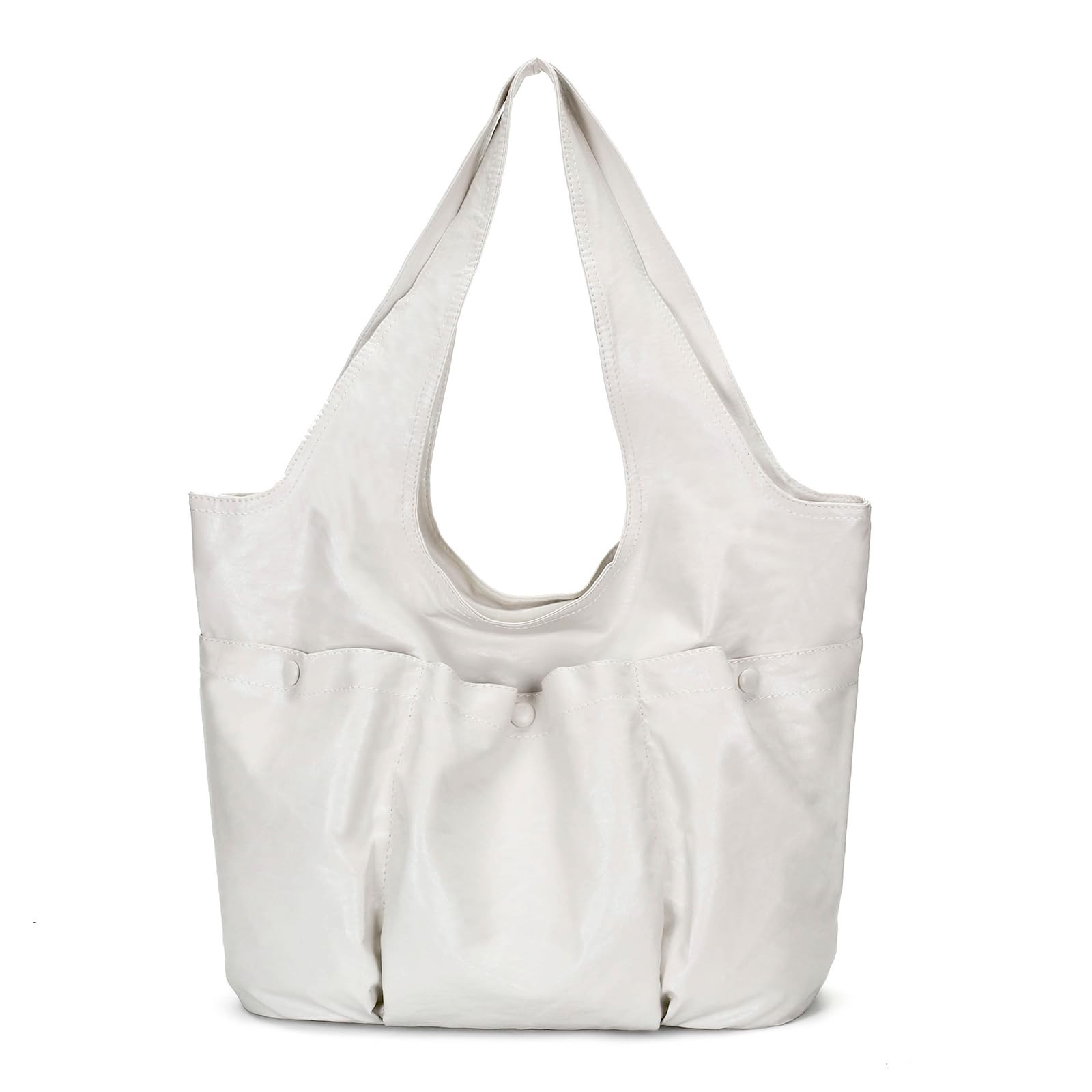 Herald Vegan Leather Large Hobo Bags for Women, Slouchy Shoulder Bag Tote Han…