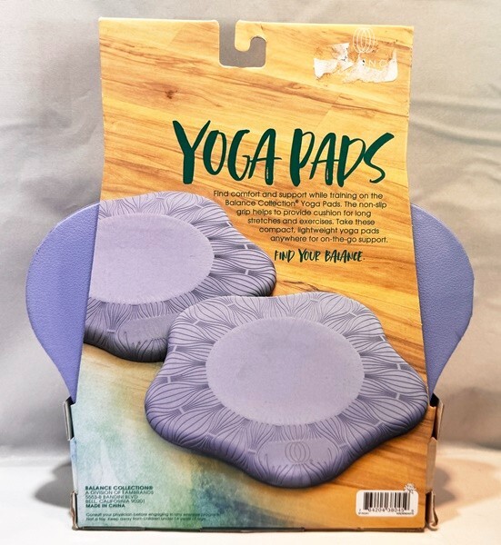 NEW Balance Collection Yoga Pads 2 Pack Fitness Home Gym Travel FREE SHIPPING