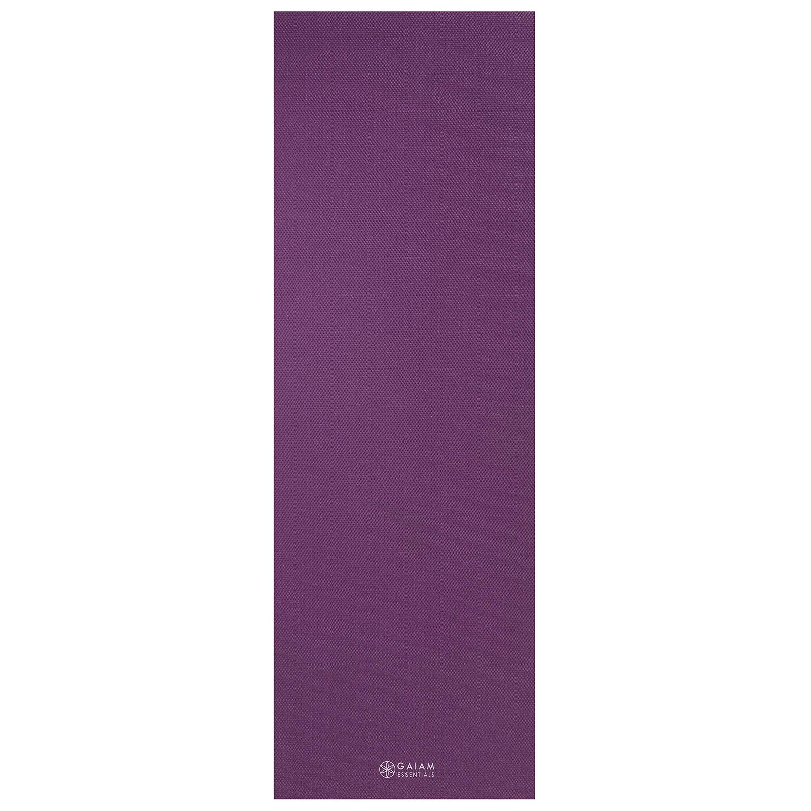 Gaiam Essentials 1/4&Prime; Thin (6mm) Yoga & Pilates, Fitness & (6MM), Purple