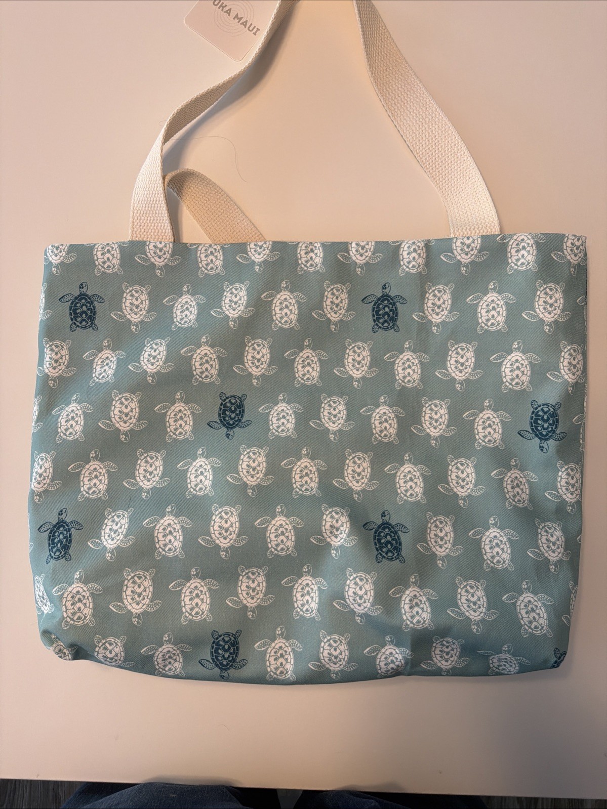 Puka Maui Yoga Sea Turtle Tote Bag New With Tags!!!