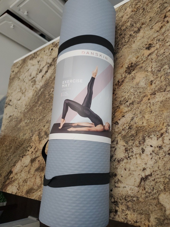 Danskin Exercise Mat 12mm thick 24&Prime;x68&Prime;