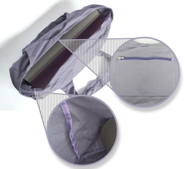 Large Capacity Utility Yoga Mat Exercise Shoulder Duffle Bag Carrier Strap Sling