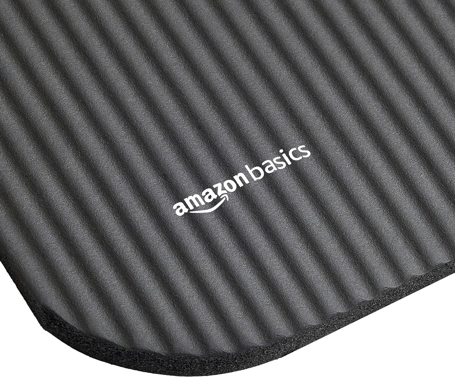 Hand-Washable 1/2 Inch Foam Yoga Mat with Traction & Elastic Carrying Strap