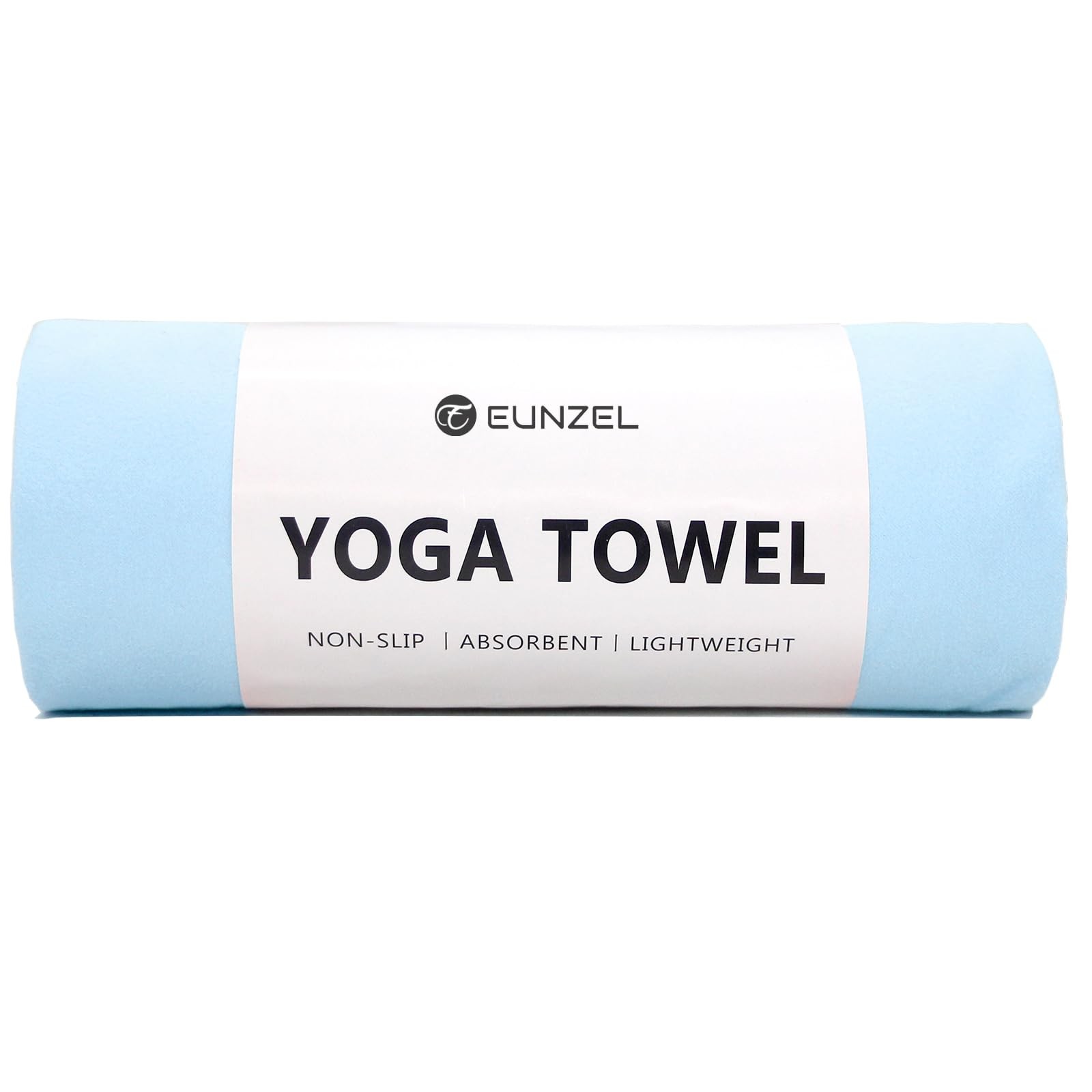 Eunzel Hot Yoga Towel Non Slip Mat Non-Slip 72&Prime; x 26.5&Prime;, Blue