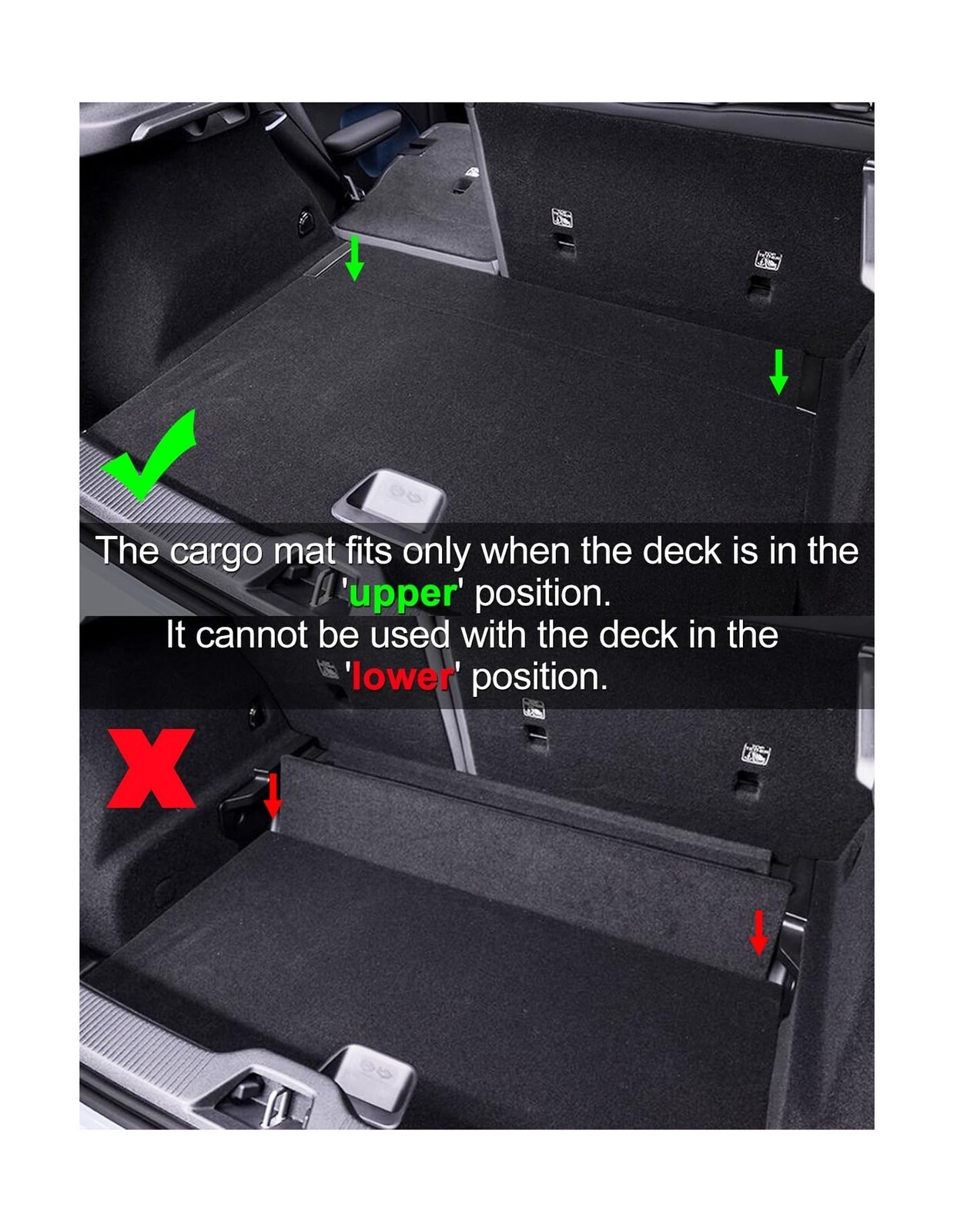 SMABEE Floor Mats & Cargo Liner & Backrest Mats for 2024 2025 Volvo EX30,TPE …