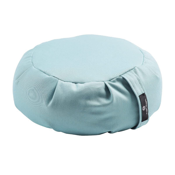 Hugger Mugger Zafu Meditation Cushion – Support in Cross-Legged Sitting, Buckwhe