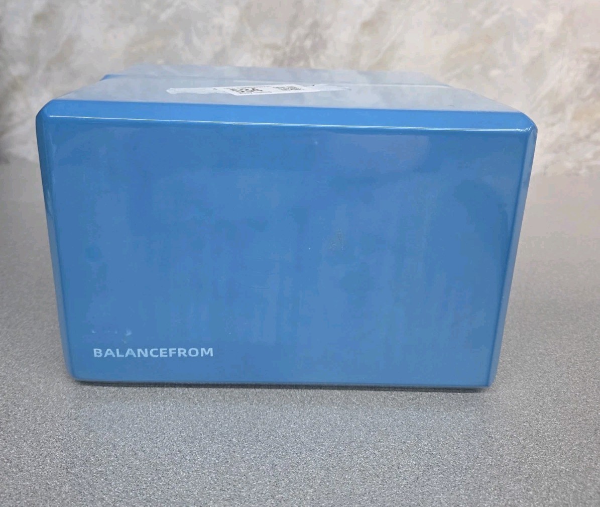 Set Of 2 High Density Yoga Blocks from Balance Form, 9 X6 X4 Each, Pair, BLUE