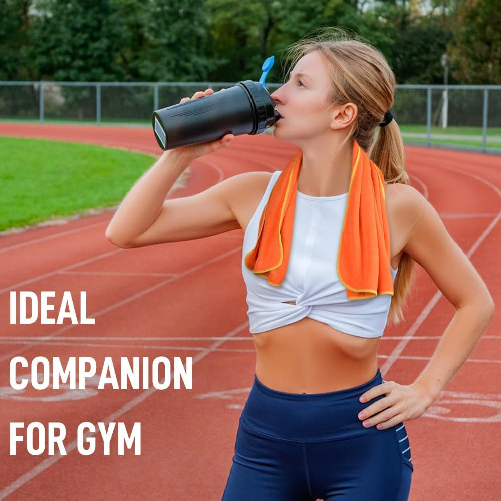 Microfiber Gym Towels Super Absorbent Compact Travel Workout Towel Quick Dry Cam