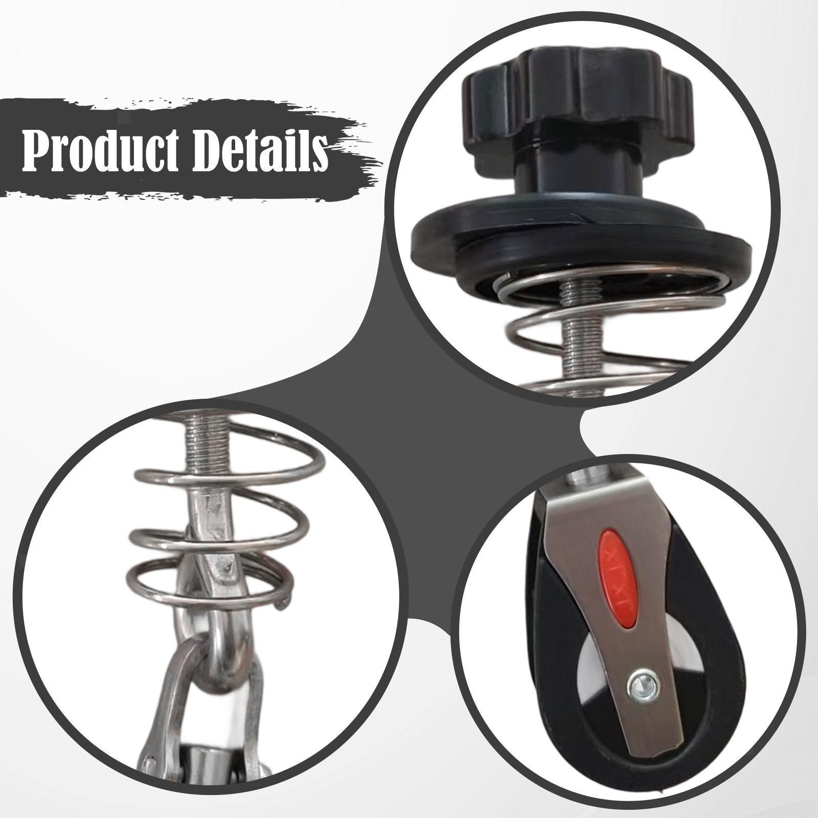 Pilates Reformer Spring Pulley Component for Sitting Box Balance Training