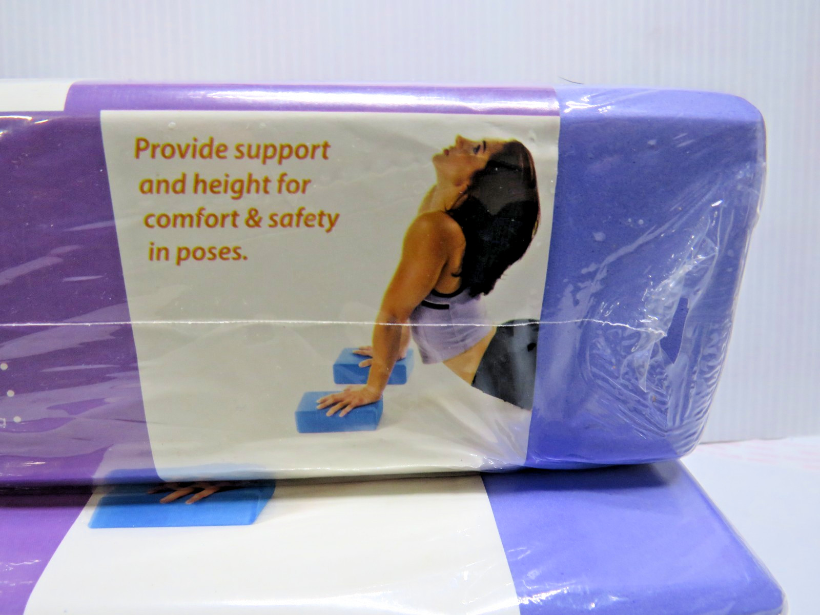 Yoga Block Brick Foam Sport Health Home Exercise Gym Tools Yoga Blocks 2 Pcs