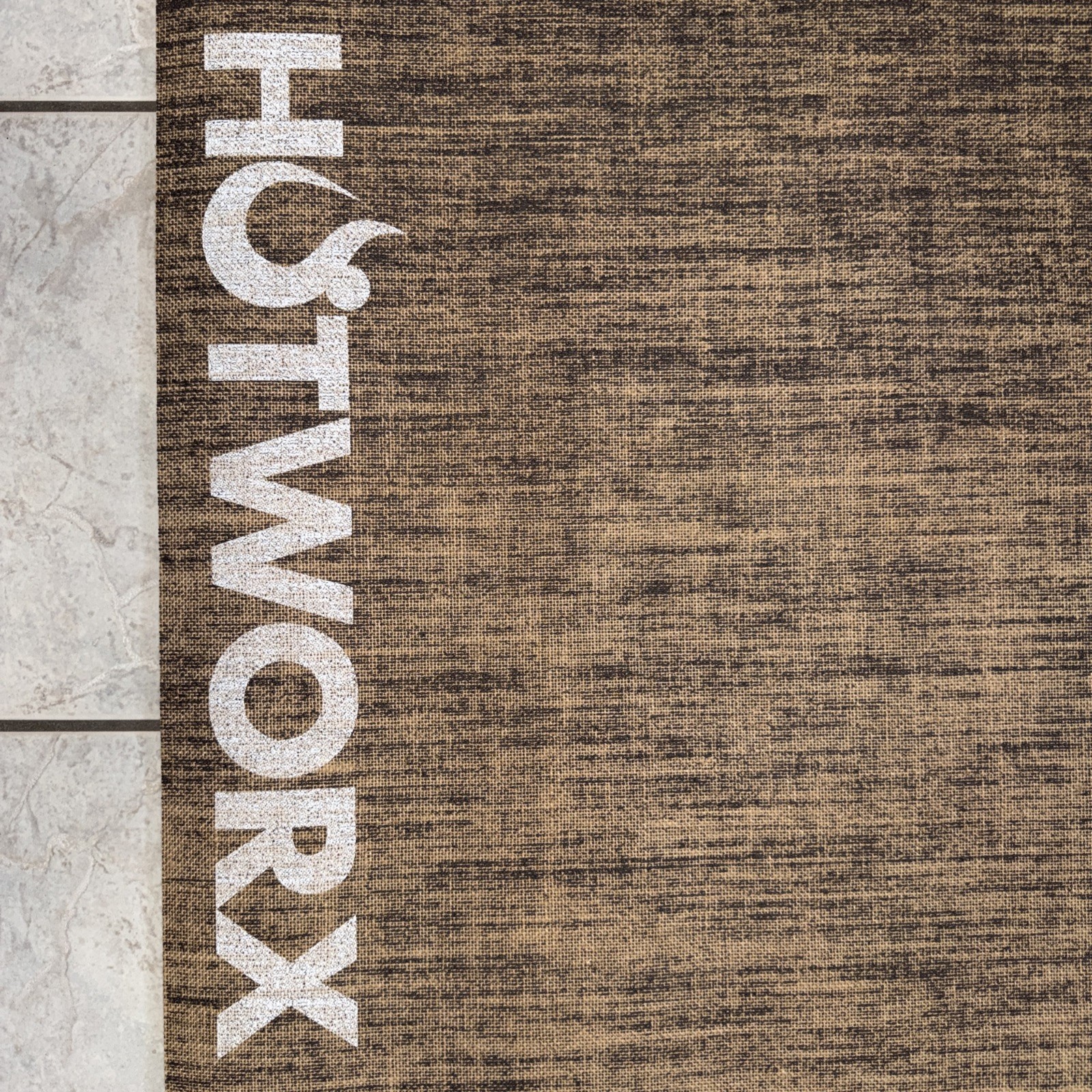 HOTWORX Non-Slip Yoga Mat w/ Duffel Deluxe Carry Bag