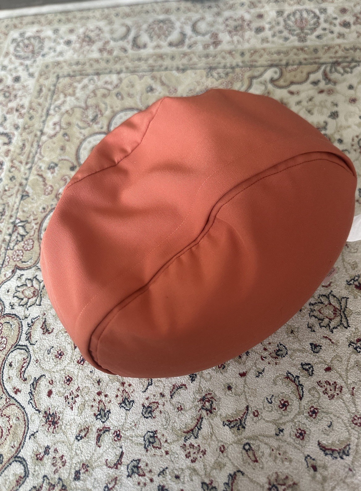 ALL IN MOTION MEDITATION PILLOW – SIZE : 15IN L X 15IN W X 5IN H Color: Rust