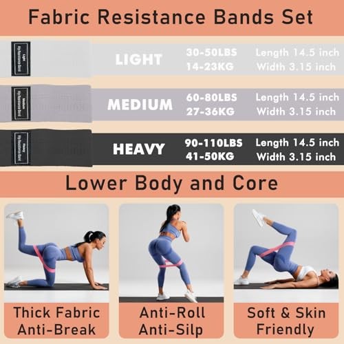 10-Piece Pilates Equipment Set Magic Circle Ring Resistance Bands Ball Weights
