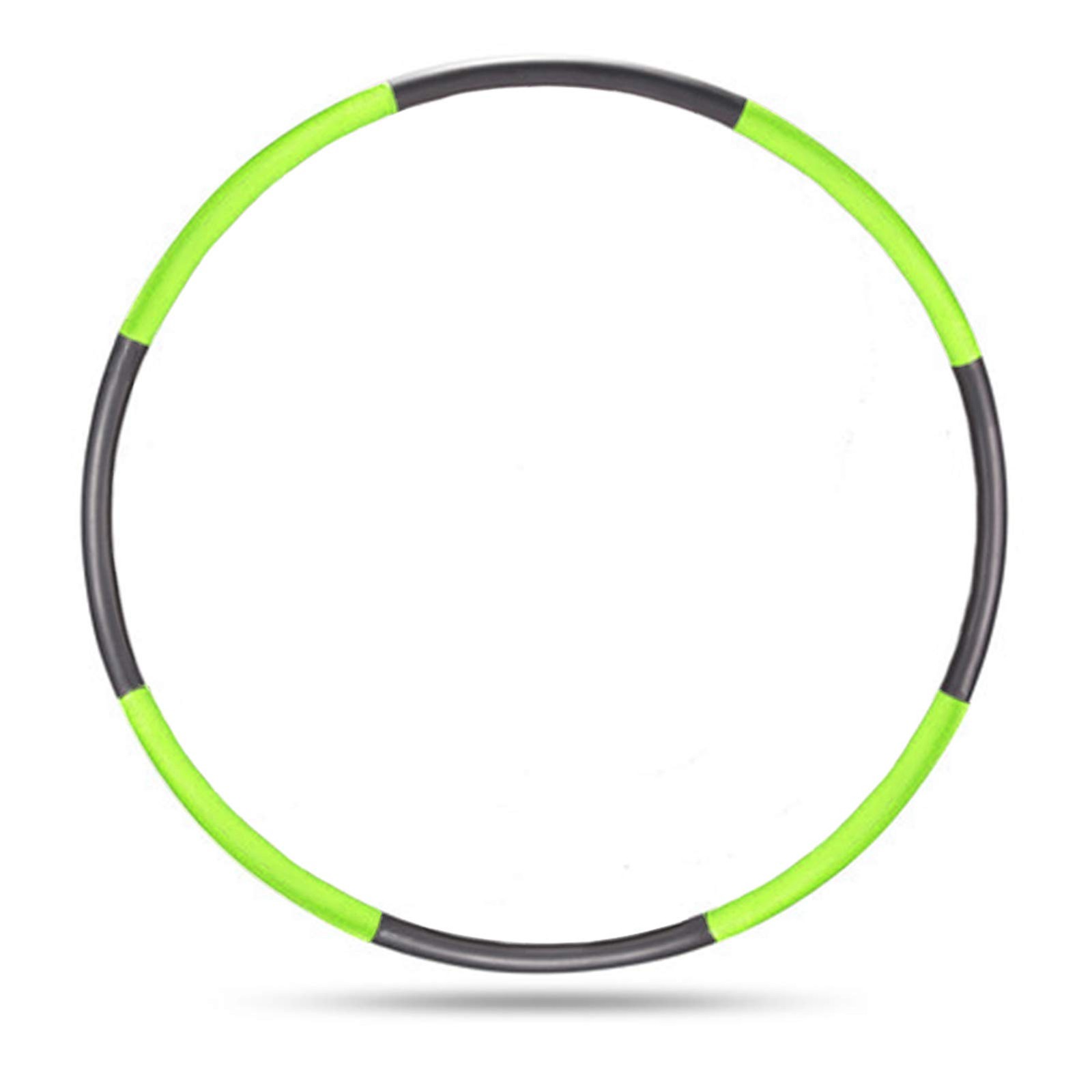 Auoxer Fitness Exercise Weighted Hoops, Lose Weight Fast by One Size, green