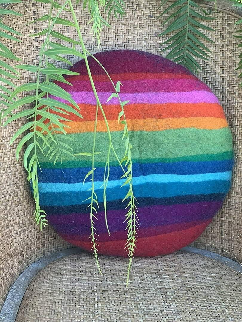 Yoga Meditation Cushion 35cm / 14 » from Nepal