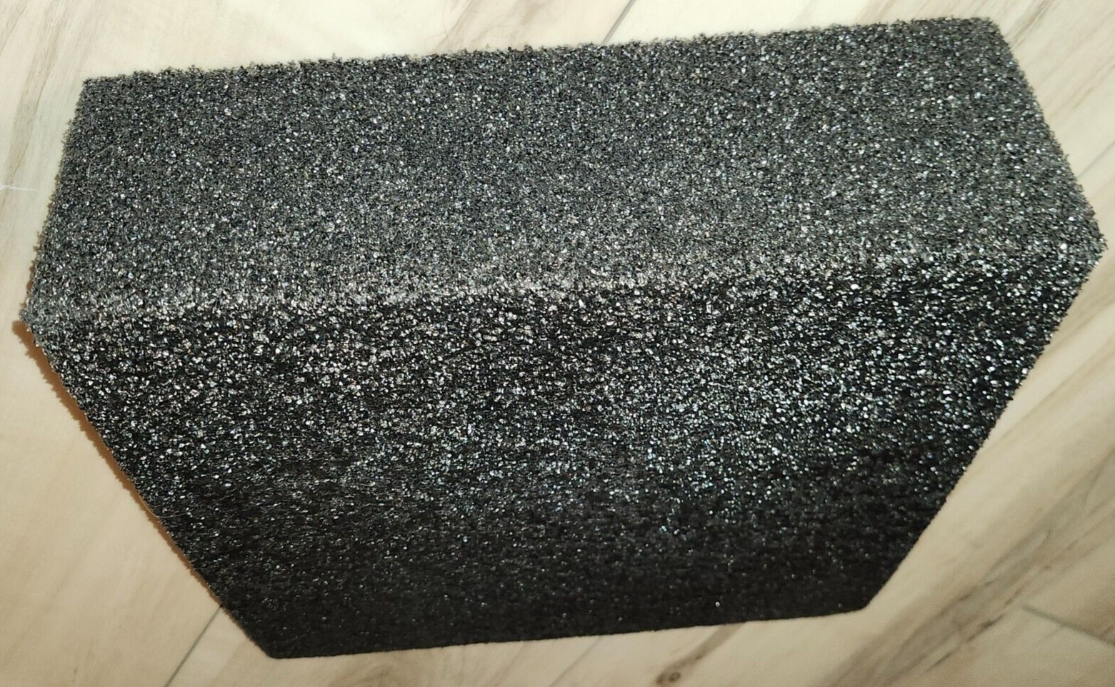 YOGA FOAM WEDGE Slant Board Calf Stretcher Knee Pad Footrest Cushion – Black