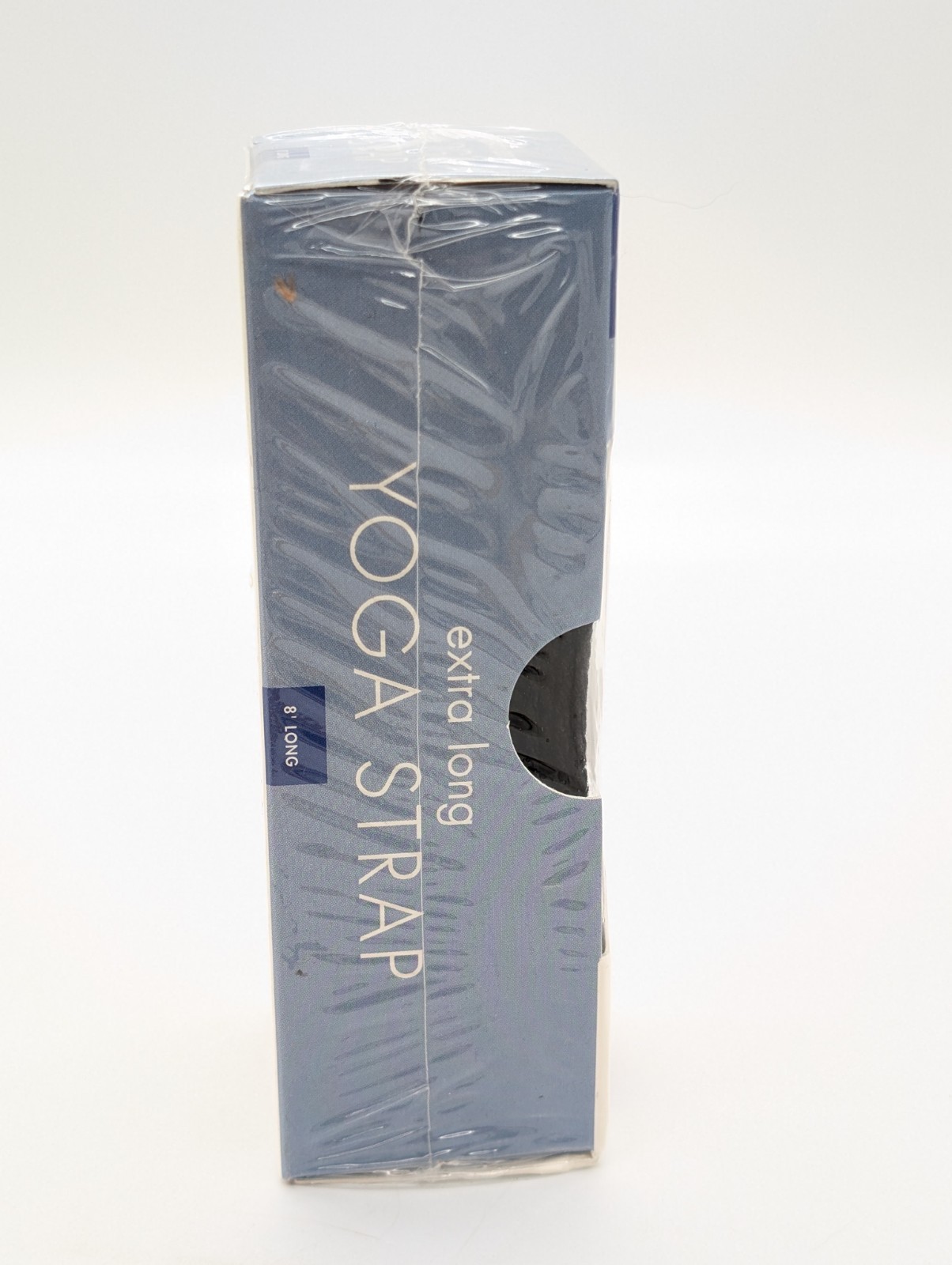 Gaiam 8 foot Black Yoga Strap Cinch Buckle Extra Long New In Box