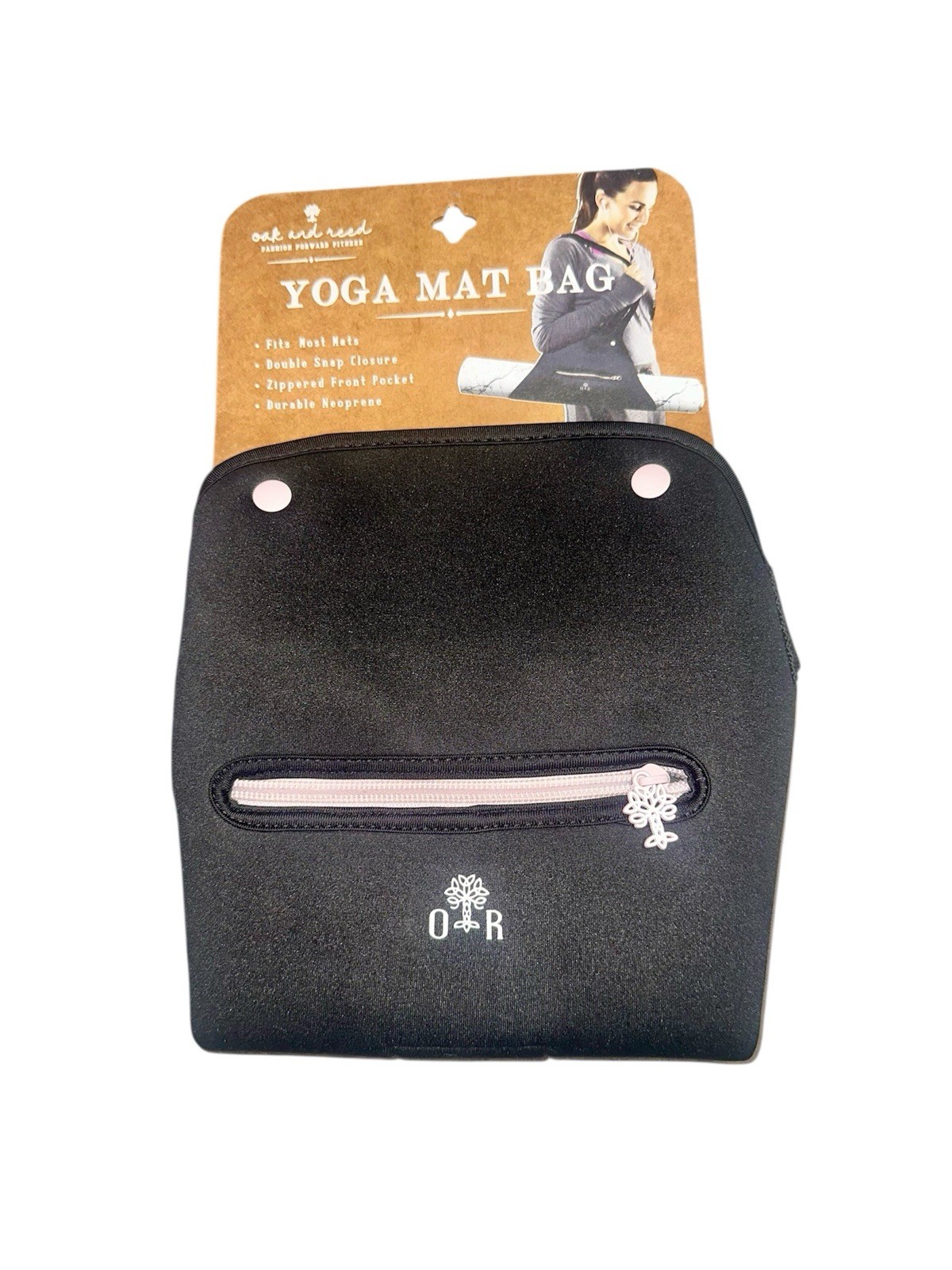 Oak And Reed Fashion Forward Fitness Yoga Mat Bag Carrier