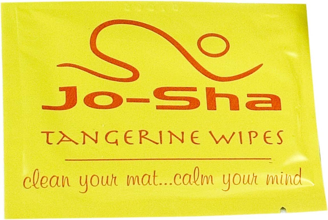 JoSha Yoga Mat and Personal Care Wipes, Natural Essential Scents – Made in USA