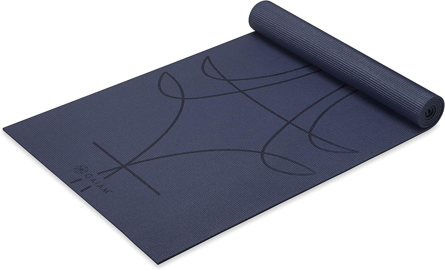 Gaiam Yoga Mat – Premium 6Mm Print Extra Thick Non Slip Exercise & Fitness Mat f
