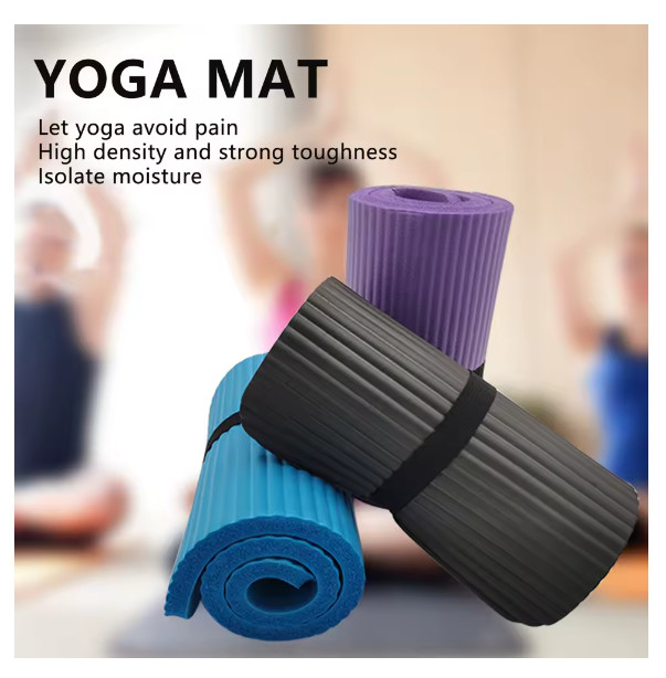 Mini Yoga Mat 60x25cm Soft Pilates Fitness Pad Non-Slip Shock Absorb Exercise