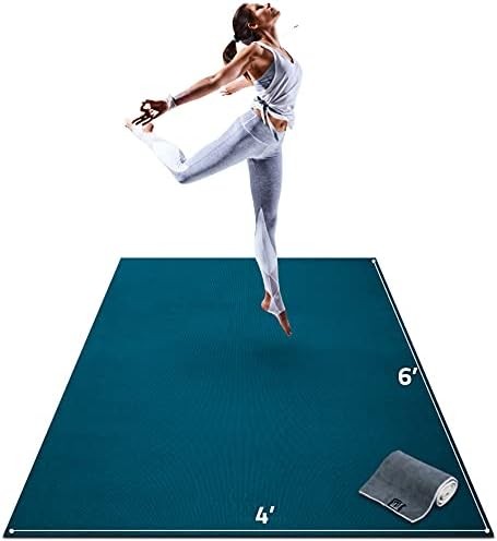 Gorilla Mats 6×4 Foot Extra Thick Yoga Mat Non Slip