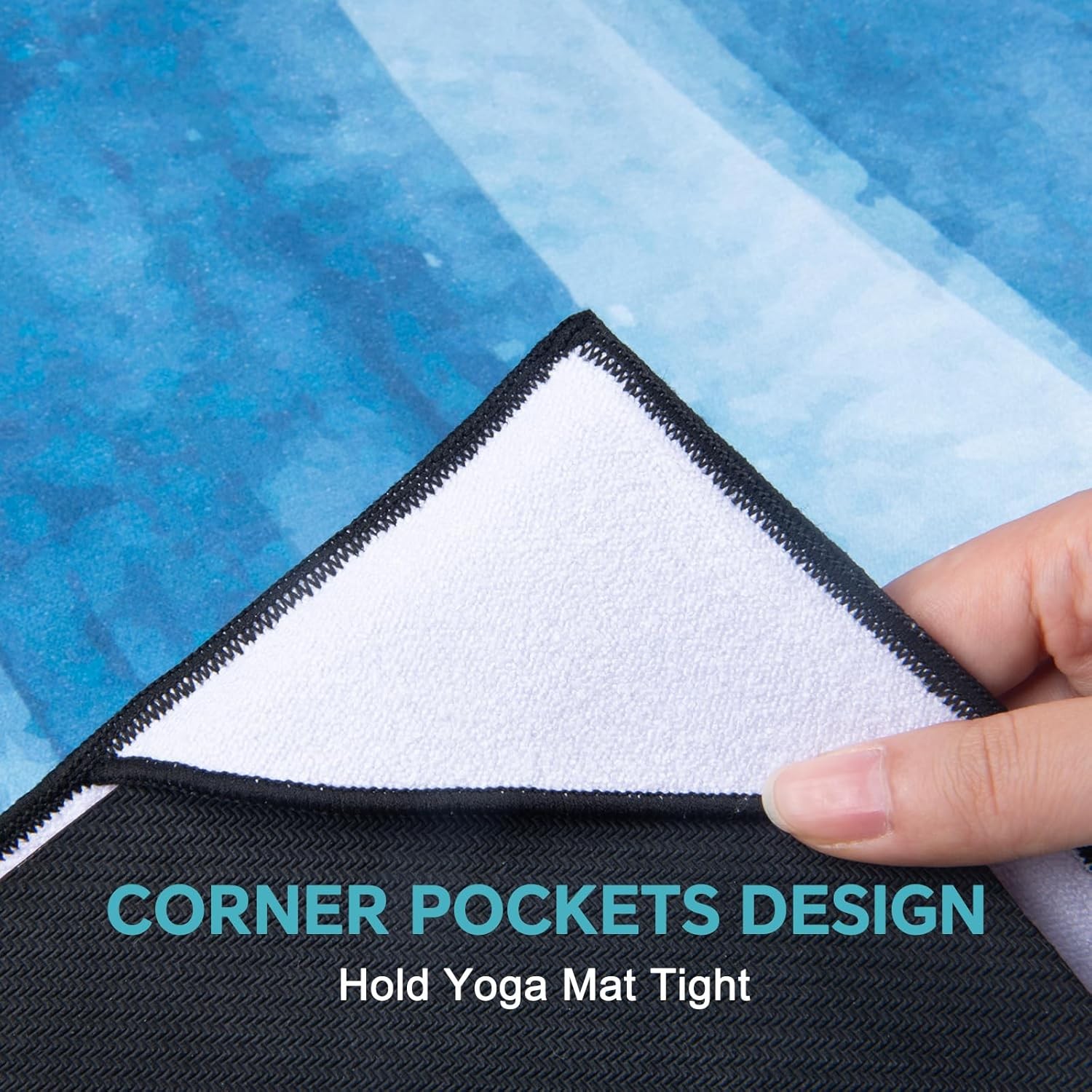 QiyI 70×26 Festival Mandala Non Slip Yoga Towel Mat