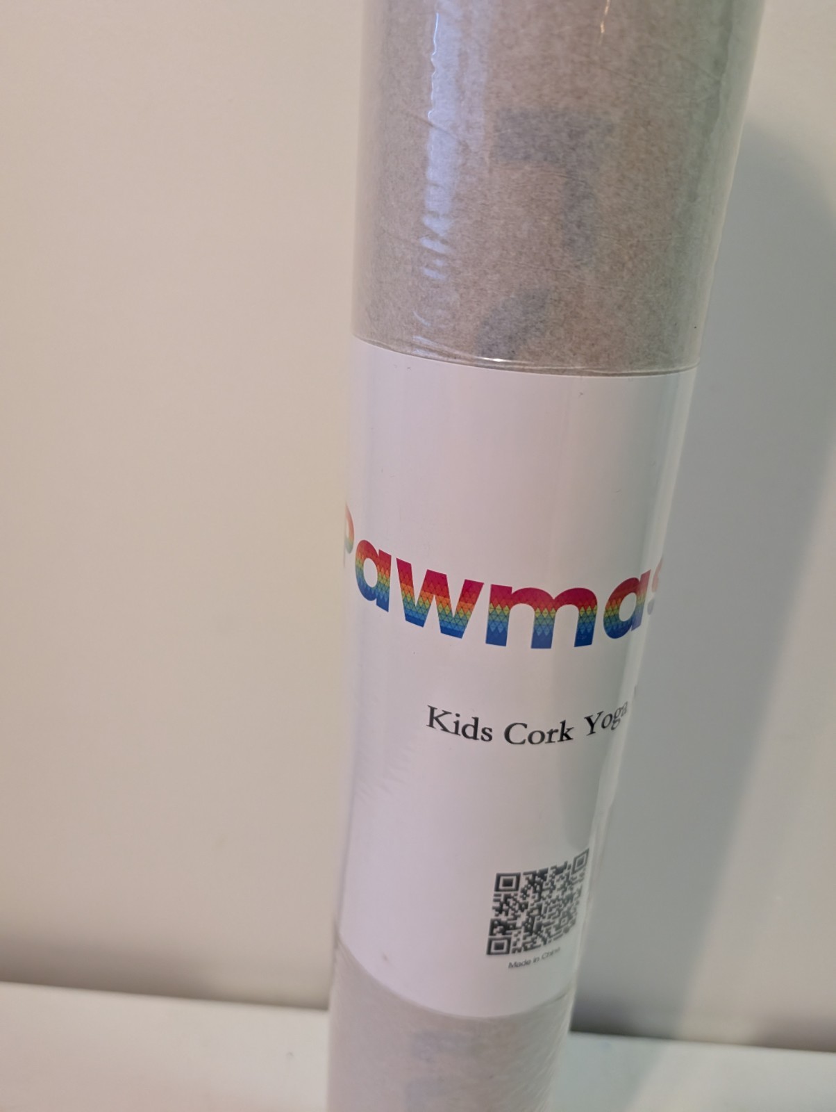 New Sealed Pawmaste Cork Yoga Exercise Mat. Natural Sustainable Cork. 24&Prime; x 60&Prime;