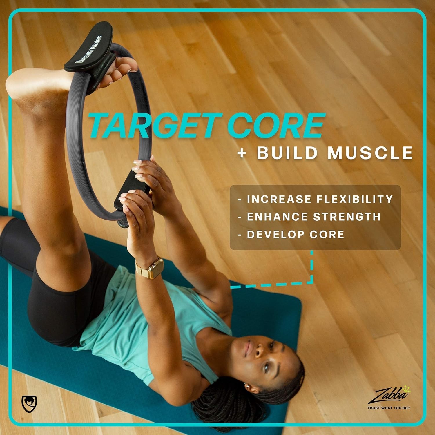 Versatile 12&Prime; Pilates Ring with Foam Pads – Complete Fitness & Toning Guide