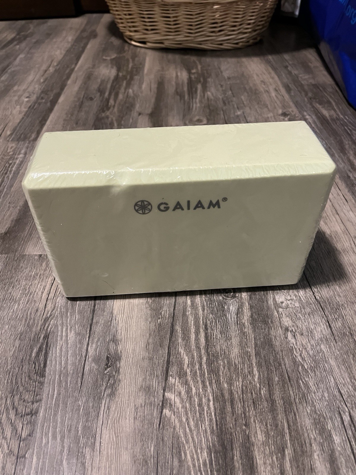 Gaiam Yoga Brick – Sage NEW 9&Prime; x 6&Prime; x 4&Prime;