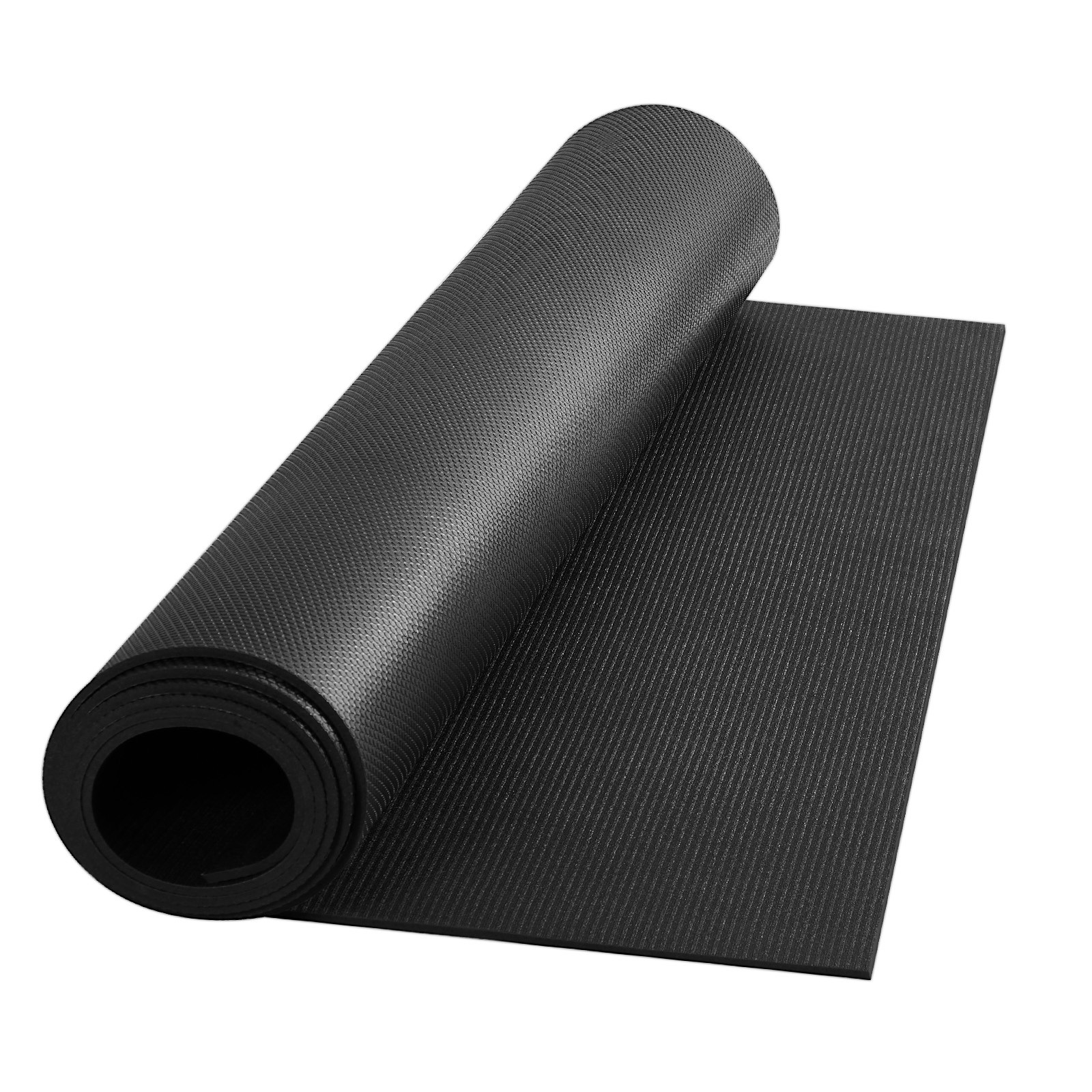 VEVOR Exercise Mat Non Slip Yoga Mat Gym Fitness Pilate Workout Mat (12x6ft)