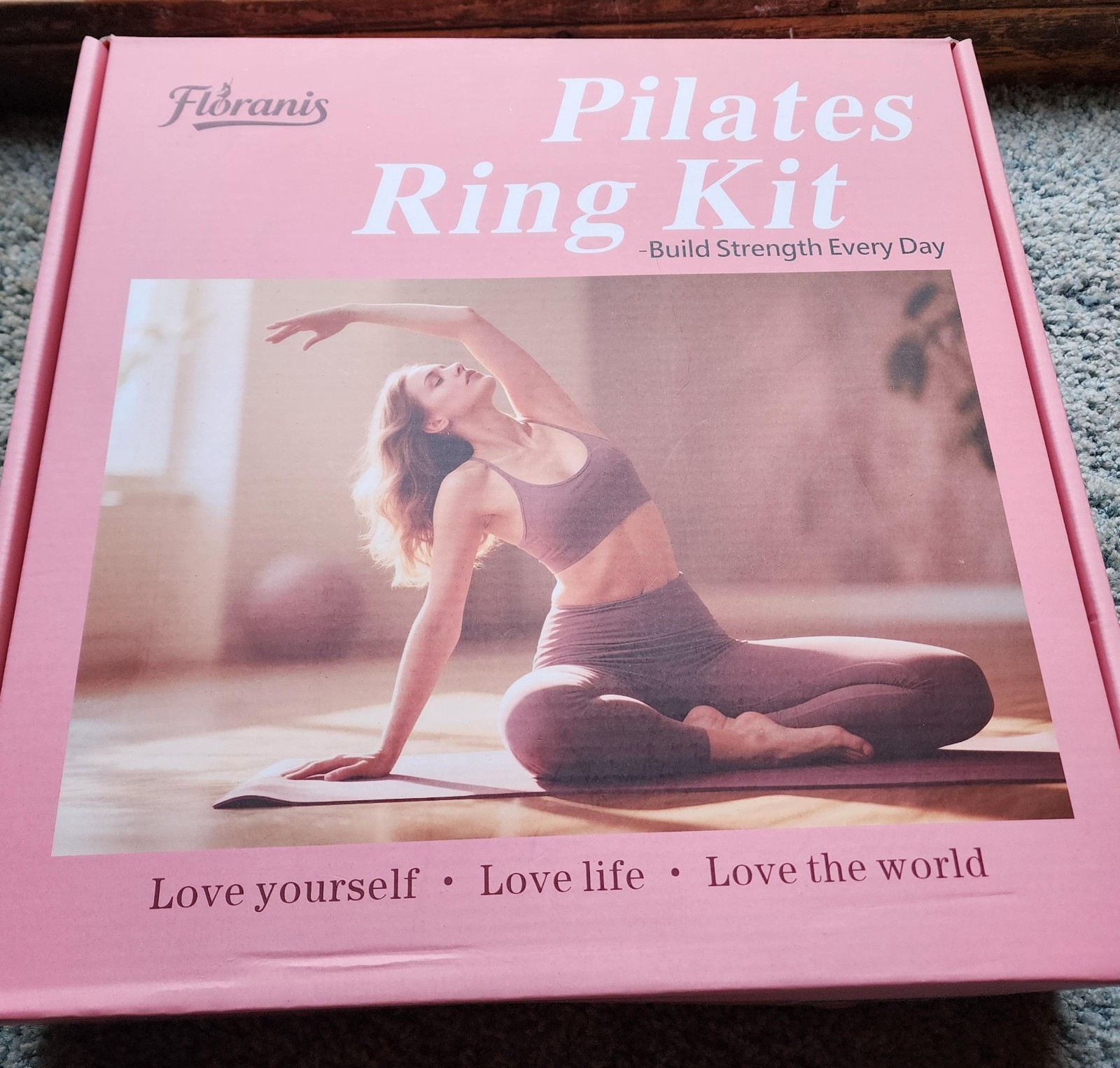 Florins Home Pilates Kit for Women Pilates Equipment, Pink