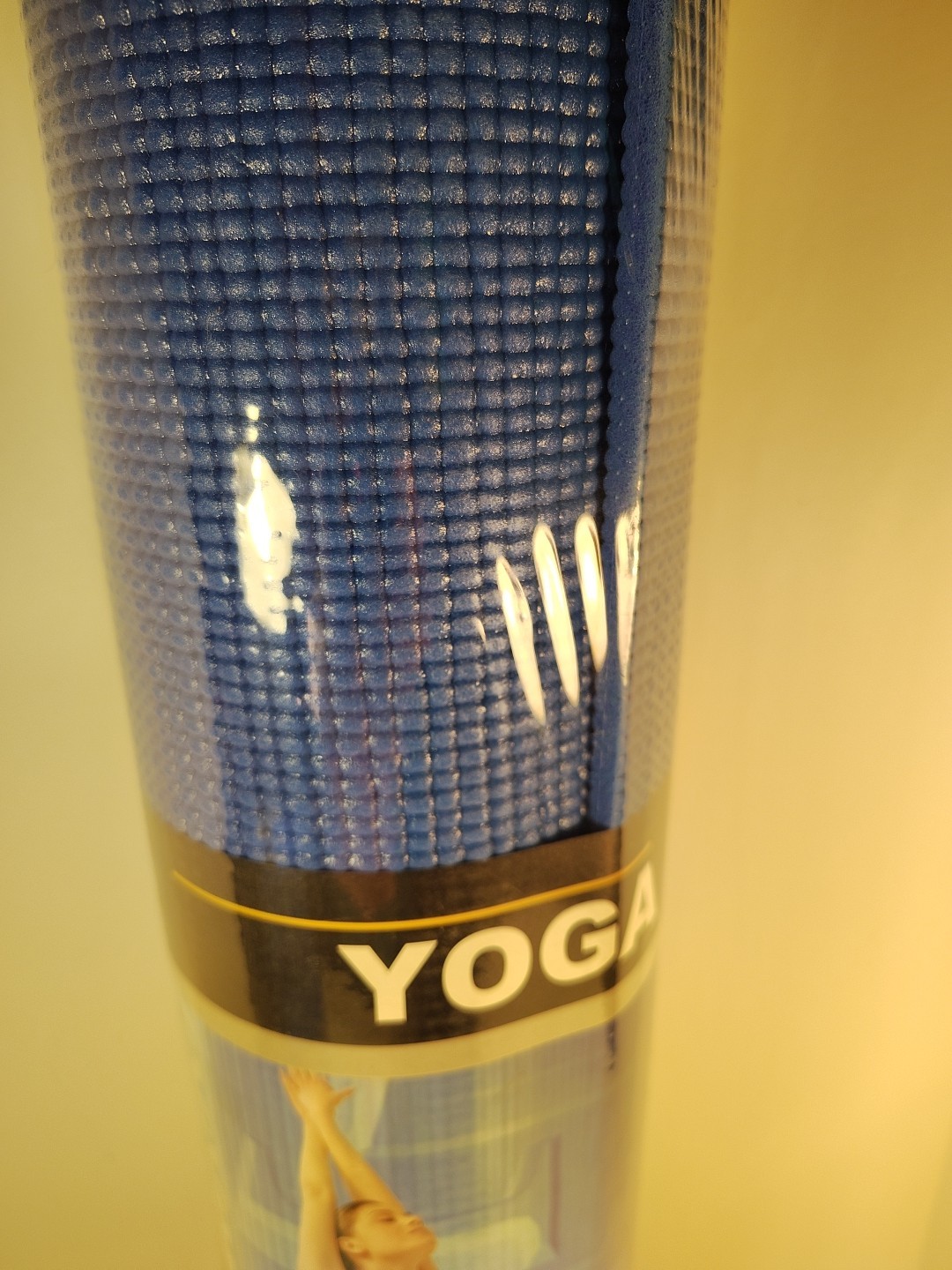 New 5-Piece Yoga Set: Blue Mat, 2 Blocks, Carry Case & Strap Fitness Kit