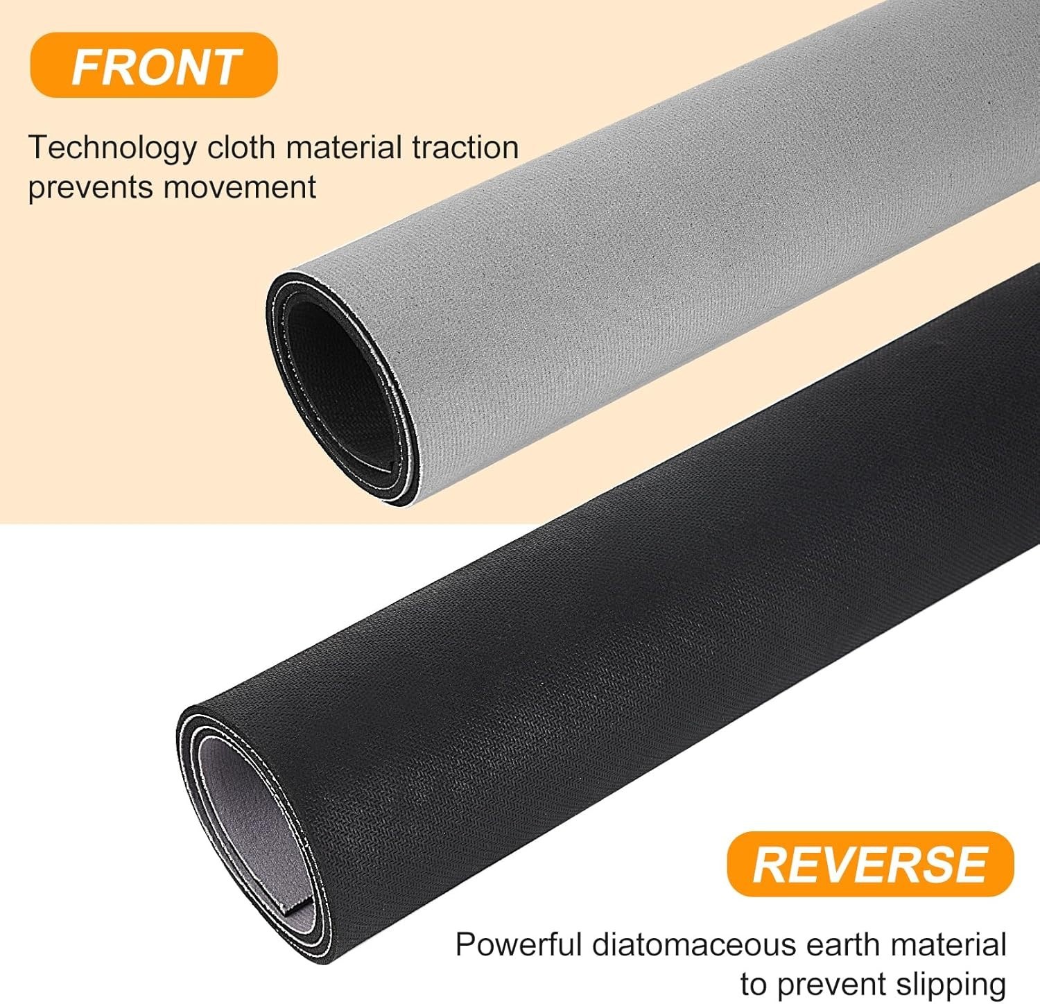 Elliptical Exercise Mat 19.7 x 23.6 – Non-Slip Stability and Protection