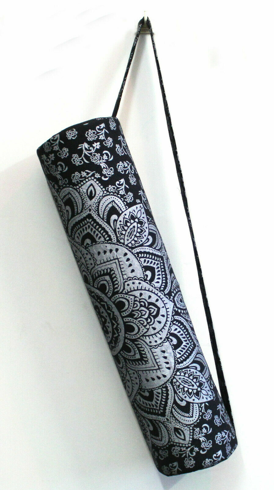 Gift Body Unisex Cotton Yoga Mat Bag Full Zip Carrier Gym Bag Shoulder