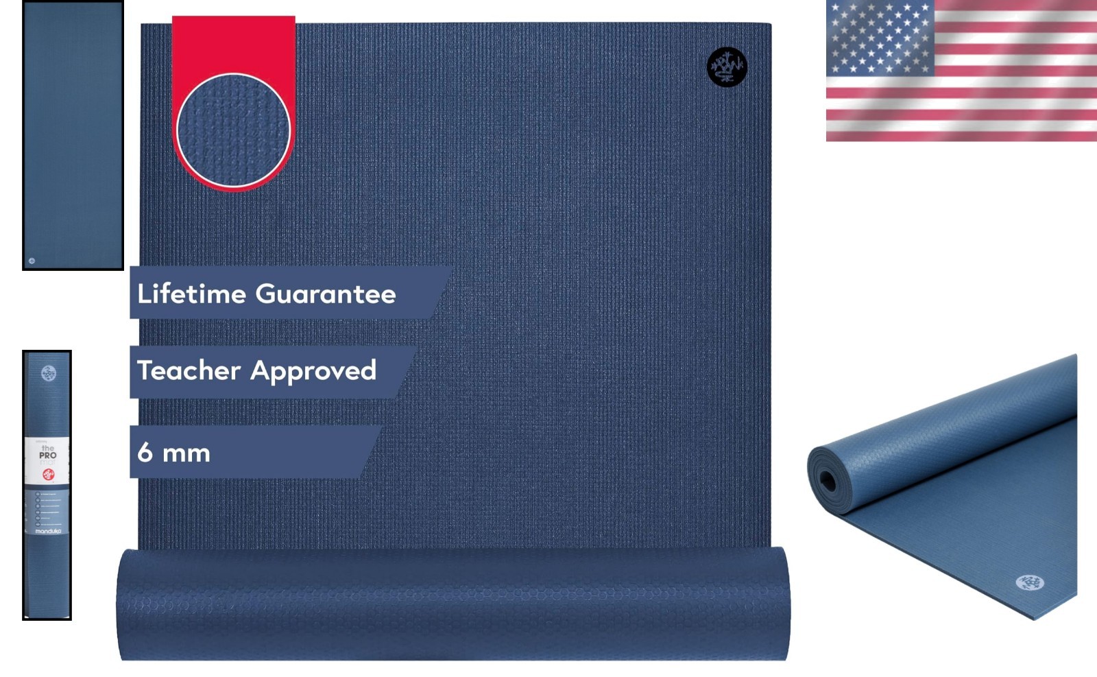 Teacher Approved PRO Yoga Mat – Lifetime Durability & Spacious Design (85 x 26)
